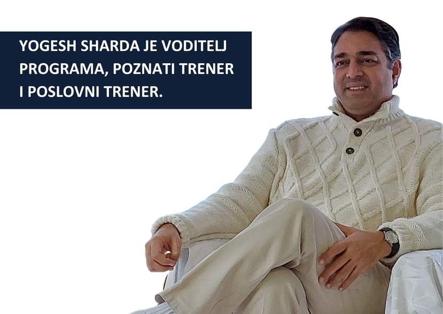 Yogesh Sharda je voditelj programa, poznati trener i poslovni trener.